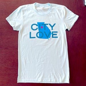 JOHN MAYER 2008 Atlanta Concert T-Shirt “City Love” Georgia State Graphic M